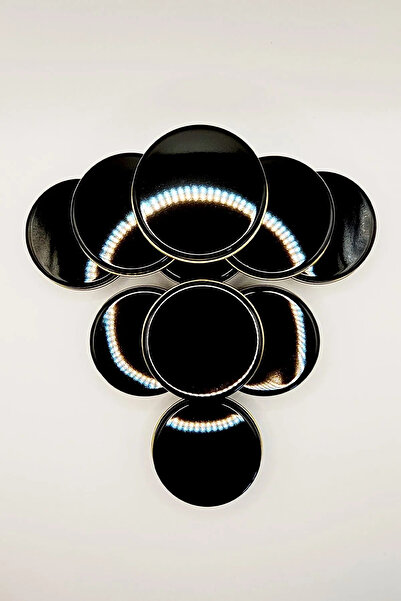 Misse Metal Tin Box - Multi-Purpose Candle, Soap and Gift Preparation Box 7,3X3,1 cm (10 Pieces)