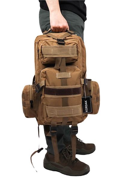 KORDAK Camel 45 Lt Tactical Backpack - Λειτουργική τσάντα Tactical Outdoor
