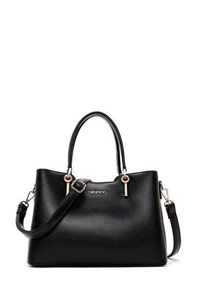 Derimod Geantă de umăr clasică cu curea lungă neagră pentru femei 25SBD 282718