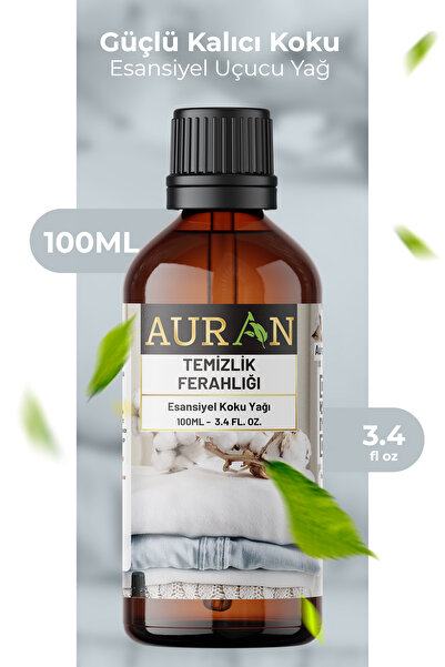 AURAN Temizlik Ferahlığı Esansiyel Uçucu Koku Yağı Difüzör Esansı Buhurdanlık...