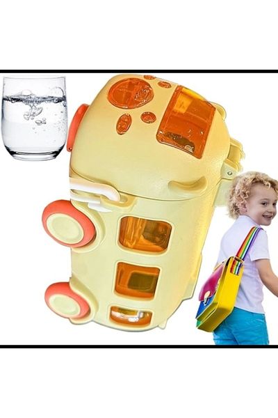 KASHİKOİ Bus Shaped Water Bottle
