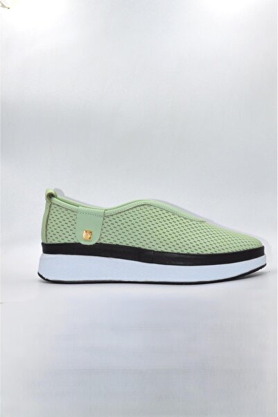 Biocomfort Women's Genuine Leather Water Green Comfort Casual Shoes - (Zk-106)