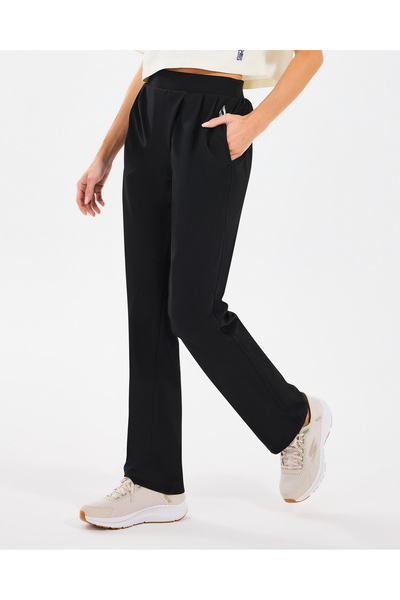SKECHERS W Micro Wide Leg Pant Kadın Siyah Pantolon S2510121-001