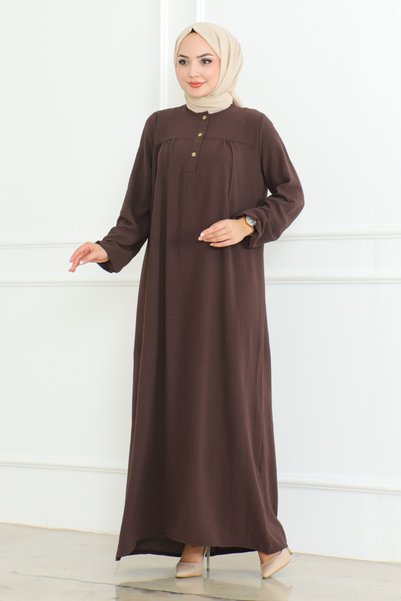 Generic Brand فستان بني 203