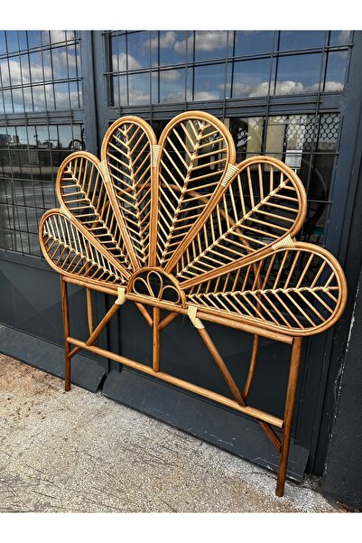 Store Bambu Yatak Başlığı Ceviz Renk 120cm