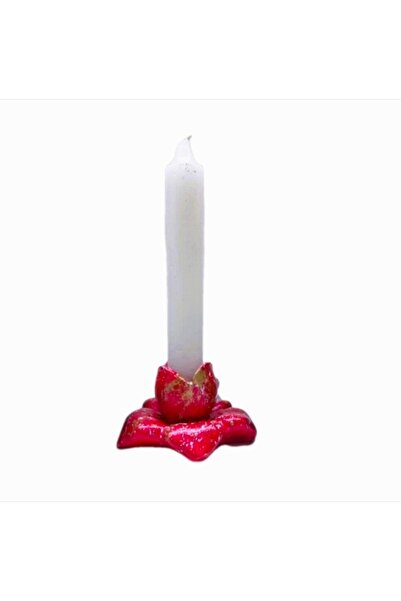 morlalem m Narcissus Flower Flower Candle Holder Silicone Mold K-706, Stone P...