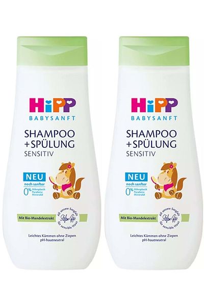 Hipp Sensyttif 200ml Children's Shampoo, 2 Liter Set