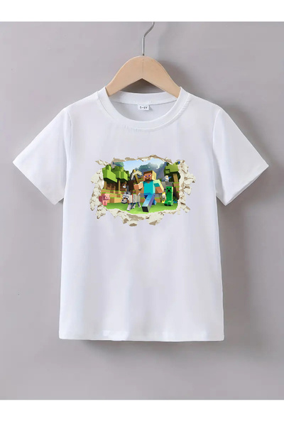 makiteks Якісна бавовняна футболка Pikachu за розмірами для дітей 5-14 років ...