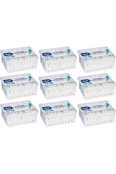 Wee Baby Safety Ear Swabs 60 Pk (Wee-894) (Set of 9)