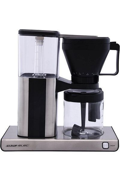 ALSAIF ELEC Saif Coffee Maker, Steel Drip - 1550W