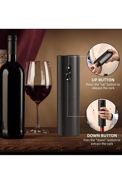 Cutyshoes Electric Wine Opener, Corkscrew Bottle Opener Imported Product.