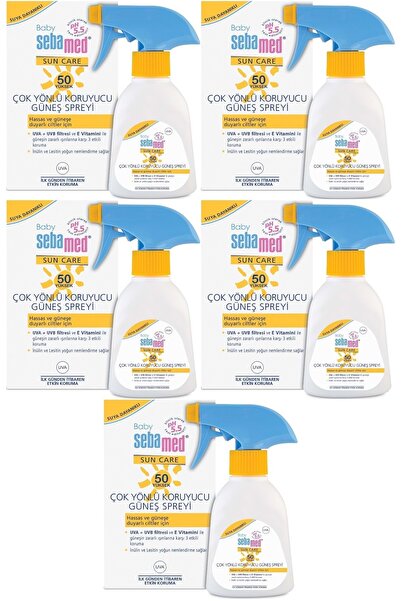 Sebamed Sun Care Bebek Güneş Losyonu Kremi Sprey 50 Faktör 200ml (HASSAS CİLT...