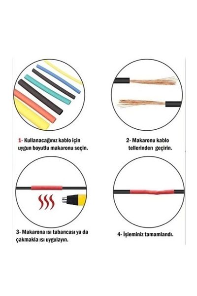 KASHİKOİ Cable Protector Tubing Set 560 Pieces
