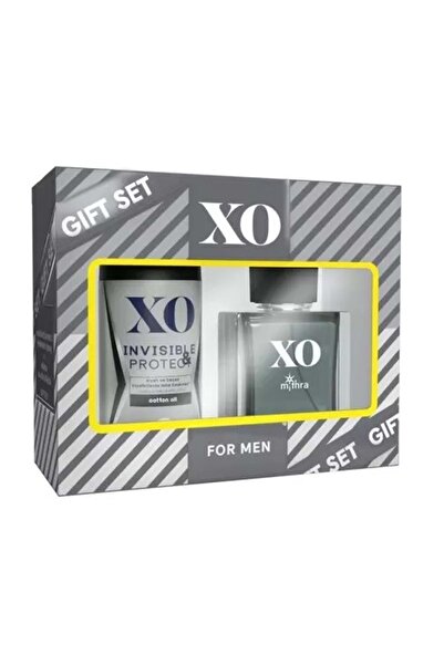 Xo Parfüm Seti Mithra Men Erkek 50ml Edt 150ml Deodorant Invisible Protect