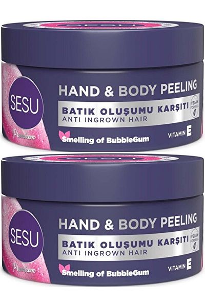 Sesu مقشر الجسم 250 مل (HAND & BODY PEELIBG) (مجموعة من 2)