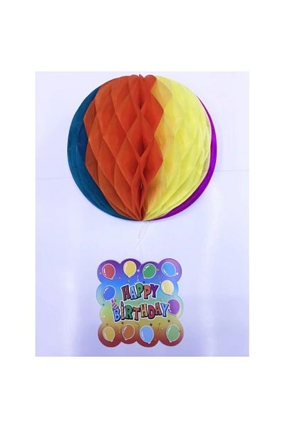 KASHİKOİ Happy Birthday Paper Ornament 55 cm