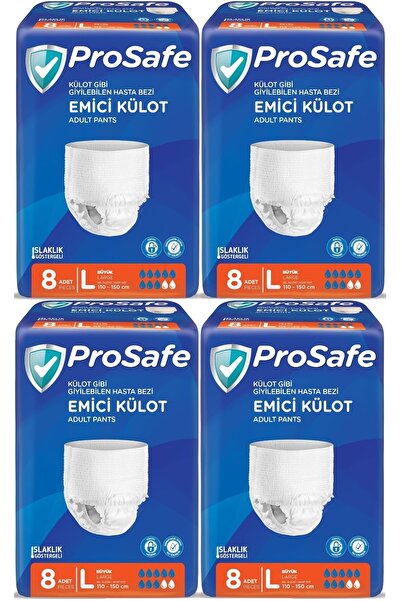 PROSAFE Emici Külot Hasta Bezi Büyük-Large 32 Adet (4PK*8)