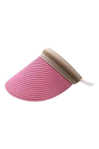 Aware Time Visor Straw Beach Tennis Hat