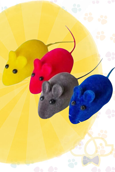 PapyonPet Sesli Kedi Oyuncağı - Öten Fare Eğitim Amaçlı Kedi Oyuncak 1 Adet