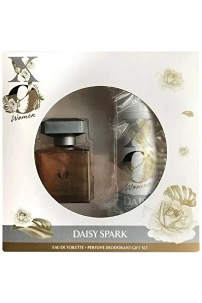 Xo Parfüm Seti Daısy Spark Women Kadın 100ml Edt 125ml Deodorant