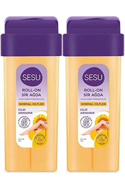Sesu Roll-on Sir Ağda 100ml Sarı Normal Cilt (2 Lİ SET)