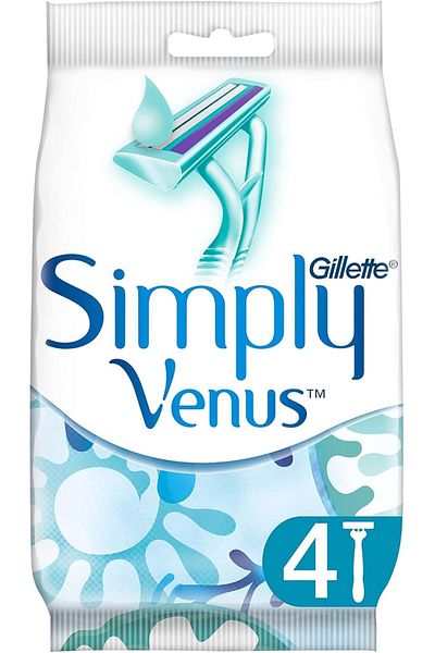 Gillette Simply Venus 2 Disposable Women's Razor Set of 20 (5Pk*4)