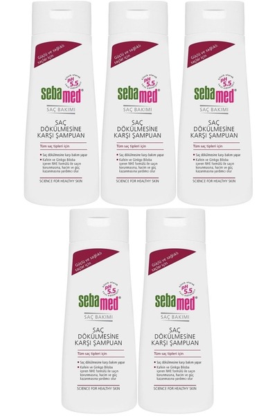 Sebamed Shampoo 200ml Anti-Hair Loss (for All Hair Types) (Set of 5)