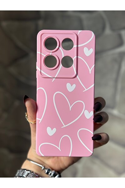 CaseKİdükkan جراب سيليكون مخملي متوافق مع هاتف انفينيكس نوت 30