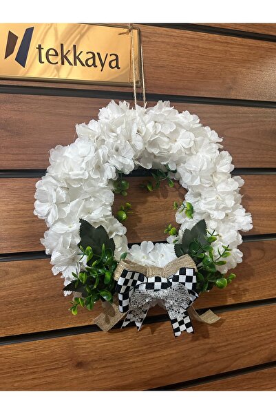 Marrone Στολίδι για την πόρτα με κλαδιά άνοιξης