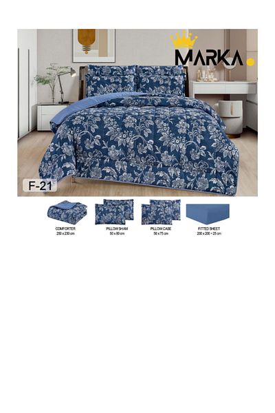 Marka Freela Cool Double Bedspread with Two Different Shapes