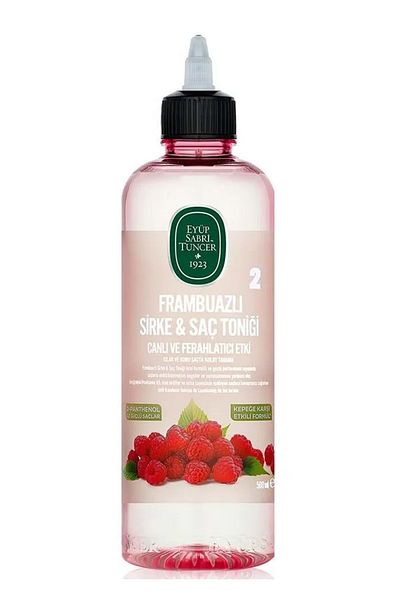 Eyüp Sabri Tuncer Hair Tonic 500ml with Raspberry Vinegar (Set of 12)