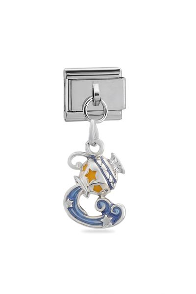 RoseCo00 Aquarius Italian Bracelet Charm
