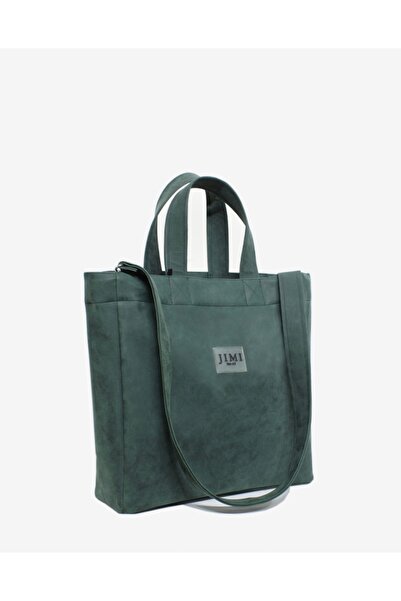VINTAGE GREEN TOTE BAG