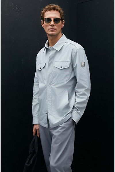 Lufian Αλέξ 111120067   Λεπτό αδιάβροχο - Seasonal Stone Textile για πουκάμισα και παλτό