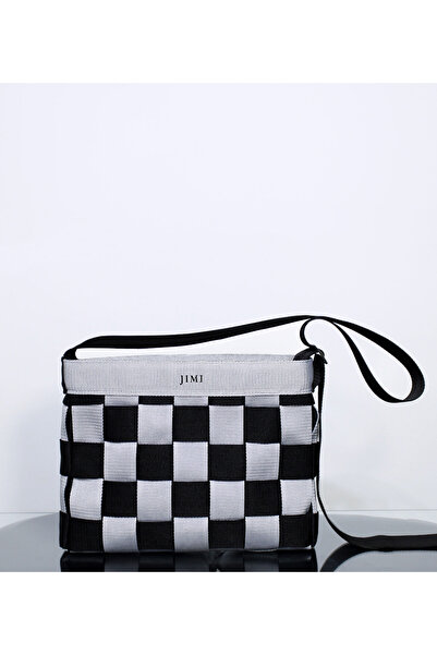 ONYX STRIPE TOTE BAG