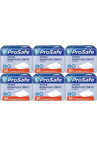 PROSAFE Patient Bottom Opening Mattress Protector Cover 60*90cm 180 Pieces (6Pk*30)