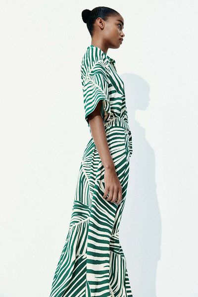 H&M Tie-belt Shirt Dress