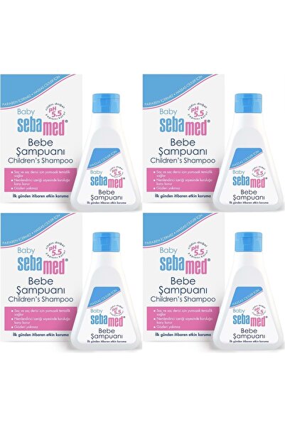 Sebamed Bebek Şampuanı 250ml (4 LÜ SET)