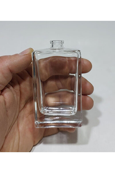 Paradise 2 Adet 100 ml Cam kolay kapama Sprey Kolonya Boş Parfüm Şişe Şeffaf renkli model Kapaklı