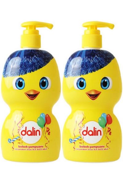 Dalin 500ML Baby Shampoo - Fun LEarn SEriEs (Set of 2) with Pump