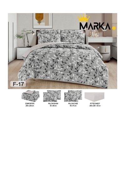 Marka Freela Cool Double Bedspread with Two Different Shapes