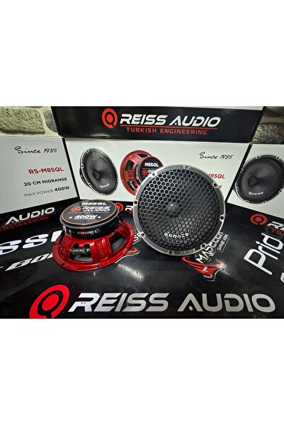 Reiss Deprem Serisi Oto Midrange Hoparlör M8sql Detay Net Ses