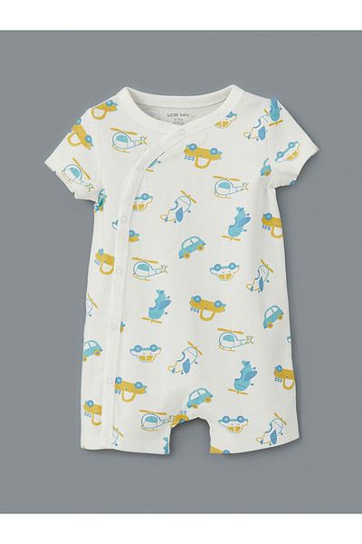 LC Waikiki Baby Boy Romper and Snapback Bodysuit 2 Pack