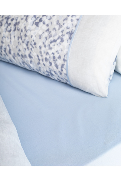 Madame Coco Margaux – Bedrucktes Bettbezug-Set mit Coco-Crêpe-Muster für Einzelbett