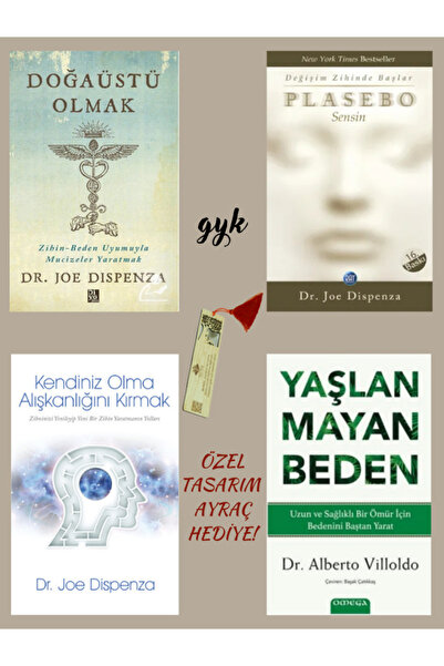 Diyojen Yayıncılık Doğaüstü Olmak-Plasebo Sensin-Kendiniz Olma Alışkanlığını ...