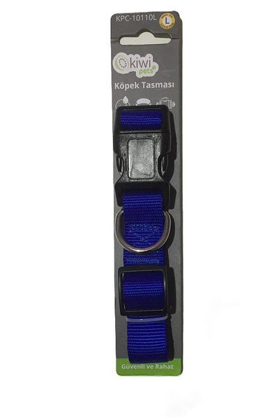 Kcrhome Kiwi Pets Dog Collar Navy Blue / L