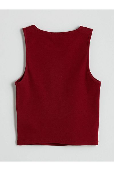 LC Waikiki Xside Burgundy Crew Neck Women's Athlete