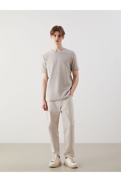 LC Waikiki Xside Beige Carrot Fit Men's Trousers