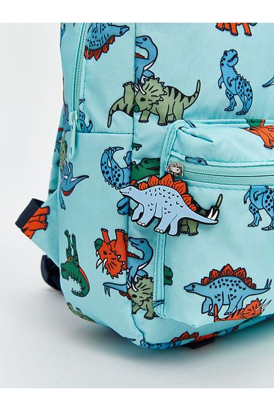 LC Waikiki Lcw Accessories Mixed Dinosaur Printed Boy's Backpack