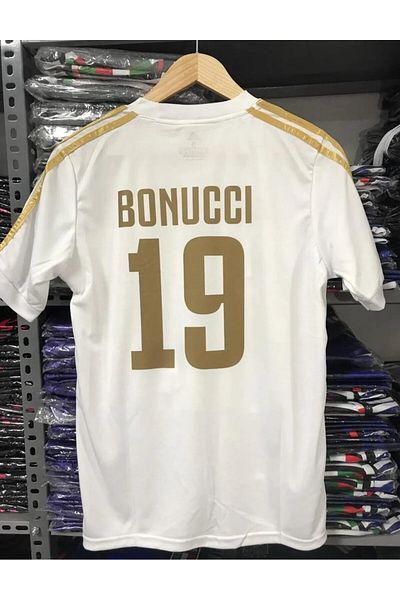 Lion Spor Leonardo Bonucci Ιταλία 125ης επετείου Προσαρμοσμένη φανέλα ποδοσφαίρου